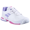 Kinder tennisschoenen Babolat Propulse All Court Junior Girl White/Lavender