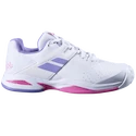 Kinder tennisschoenen Babolat Propulse All Court Junior Girl White/Lavender