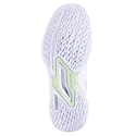 Kinder tennisschoenen Babolat Propulse Jr 3 AC Wimbledon White/Dark Green