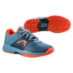 Kinder tennisschoenen Head Revolt Pro 4.0 Junior AC Grey/Orange