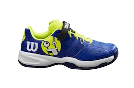 Kinder tennisschoenen Wilson Kaos Emo K Blue/Safety Yellow