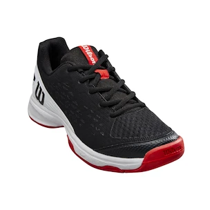 Kinder tennisschoenen Wilson Rush Pro Jr L Black/White