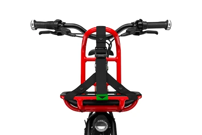 Kinderfiets Woom  4 NOW moss green/formular red