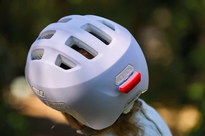 Kinderhelm Abus Smiley 3.0 ACE LED pure lavender M