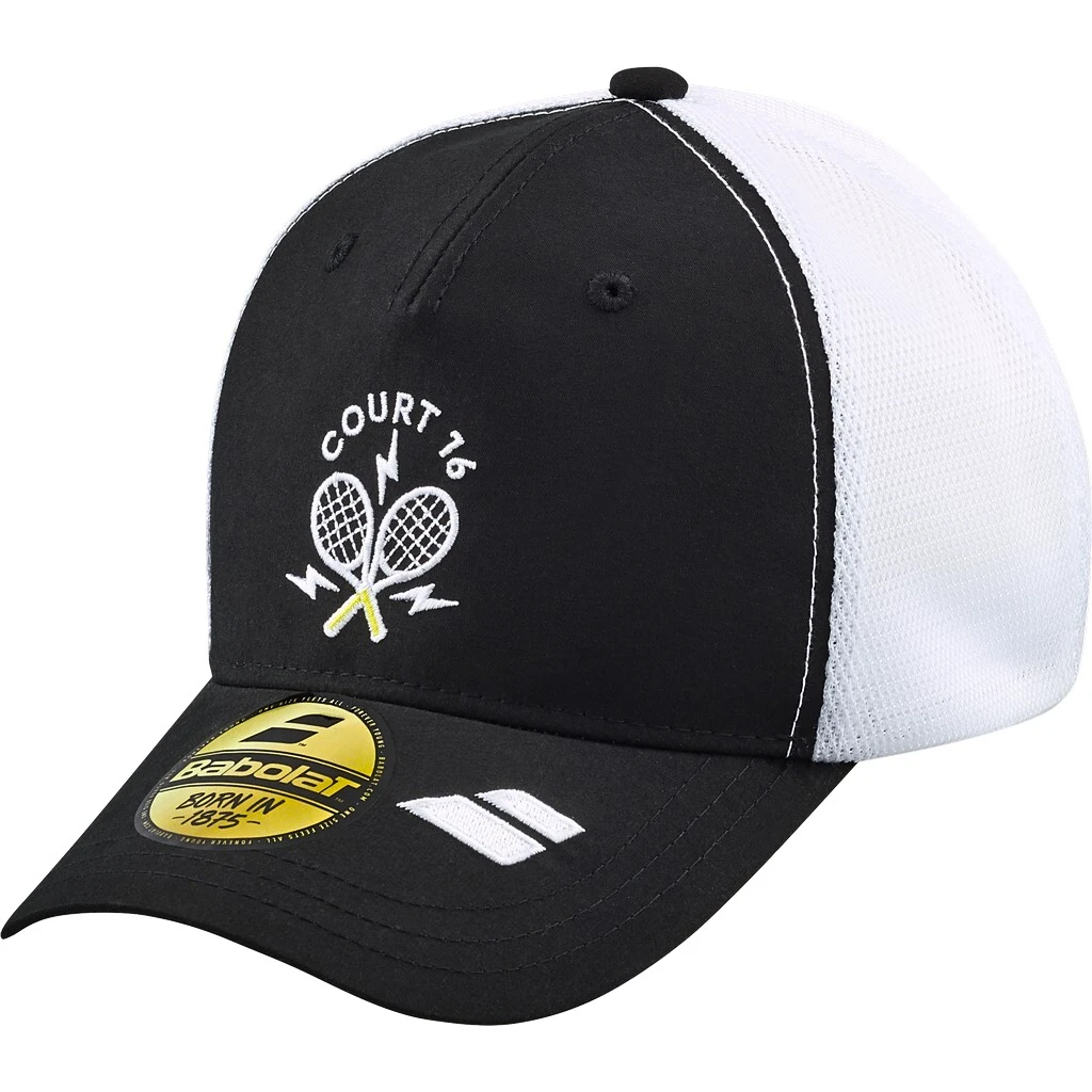 Kinderpet Babolat  Curve Trucker Cap Jr C16 Black