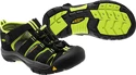 Kindersandalen Keen Newport H2 K Black/Lime Green