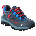 Kinderschoenen Jack Wolfskin Vojo Texapore Low Blue / Red