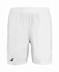 Kindershort Babolat  Play Short Boy White/White 8 - 10 jaar