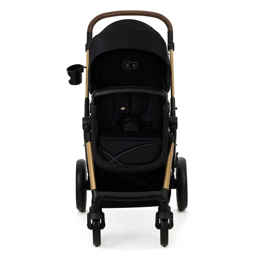 Kinderwagen Kinderkraft Moov 2 3in1 Pure Black Eva Wheels