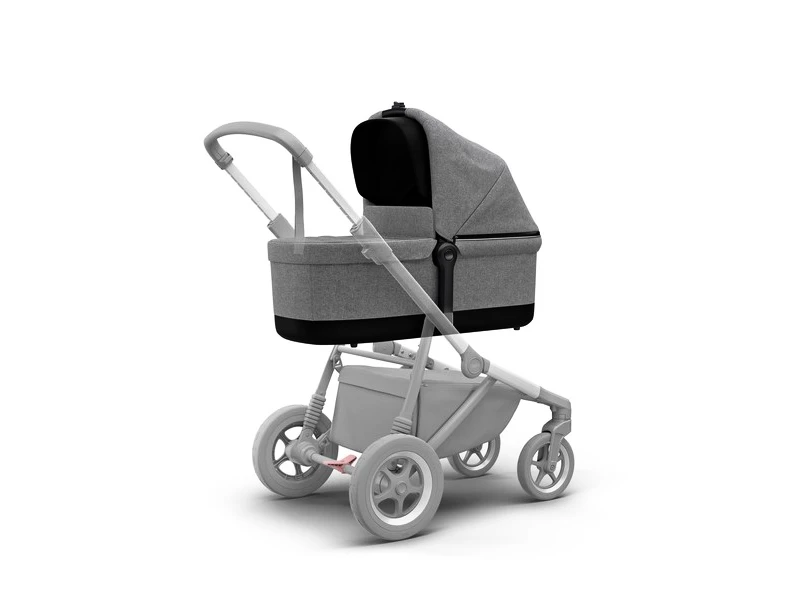 Kinderwagenbak Thule Sleek Bassinet Grey Melange