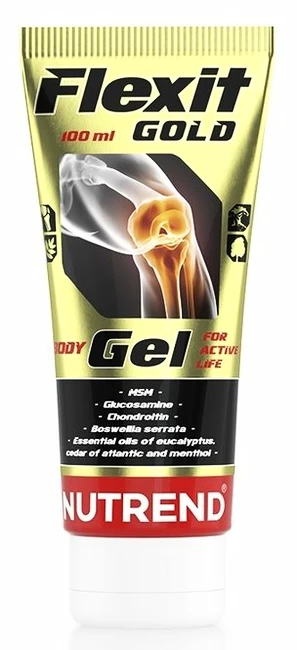 Massagecrème Nutrend  Flexit Gold Gel 100 ml