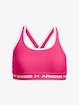 Meisjes bh Under Armour  G Crossback Mid Solid-PNK M