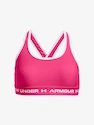 Meisjes bh Under Armour  G Crossback Mid Solid-PNK M