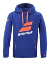 Meisjes hoodie Babolat  Exercise Hood Sweat Estate Blue