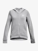 Meisjes hoodie Under Armour  Rival Fleece LU FZ Hoodie-GRY S