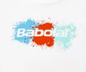 Meisjes T-shirt Babolat Exercise Cotton Tee Girl White