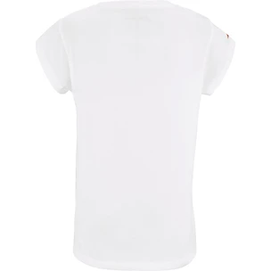 Meisjes T-shirt Babolat  Exercise Cotton Tee Girl White 8 - 10 jaar
