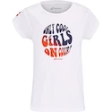 Meisjes T-shirt Babolat  Exercise Cotton Tee Girl White 8 - 10 jaar
