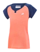 Meisjes T-shirt Babolat  Play Cap Sleeve Top Fluo Strike