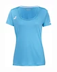 Meisjes T-shirt Babolat  Play Cap Sleeve Top Girl Cyan Blue