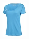 Meisjes T-shirt Babolat  Play Cap Sleeve Top Girl Cyan Blue