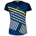 Meisjes T-shirt Head Sammy Navy/Blue/Yellow