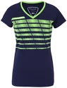 Meisjes T-shirt Tecnifibre Lady F2 Airmesh Navy/Green