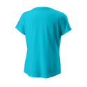 Meisjes T-shirt Wilson Emoti-Fun Tech Tee G Scuba Blue