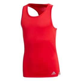 Meisjes tanktop adidas Club Tank Red