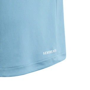 Meisjes tanktop adidas  G Club Blue/White