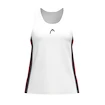 Meisjes tanktop Head  CLUB 25 Tank Top Girls Red/White 164 cm