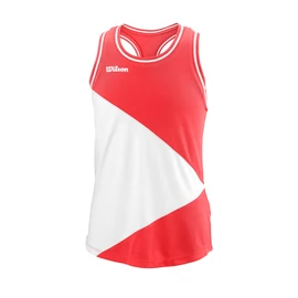 Meisjes tanktop Wilson Team Tank II Coral