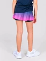 Meisjesrok BIDI BADU  Colortwist Printed Wavy Junior Skort Pink/Dark Blue