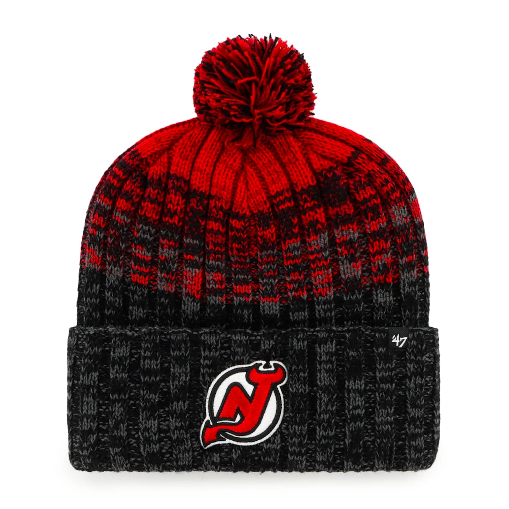 Muts 47 Brand  NHL New Jersey Devils Cascade ’47 CUFF KNIT