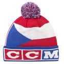 Muts CCM  FLAG POM KNIT TEAM  CZECH Multiple Team Color