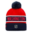 Muts Fanatics  Authentic Pro Game & Train Cuffed Pom Knit Washington Capitals