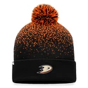 Muts Fanatics Iconic Gradiant Iconic Gradiant Beanie Cuff with Pom Anaheim Ducks