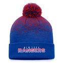 Muts Fanatics Iconic Gradiant Iconic Gradiant Beanie Cuff with Pom New York Rangers