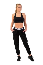 Nebbia Iconische joggingbroek met elastische taille 408 zwart
