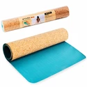 Oefenmat Spokey  Savasana jóga podložka na cvičení korková vč. popruhu