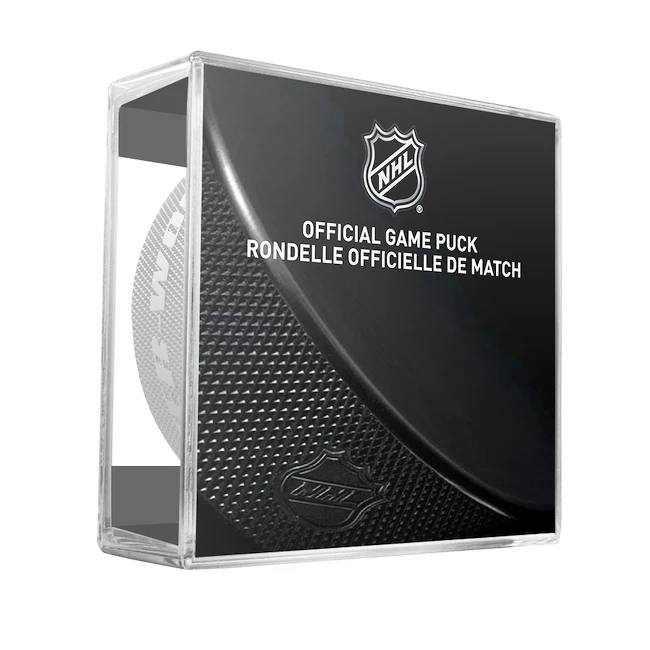 Officiële wedstrijdpuck Inglasco Inc.  Official Game Pucks NHL Montreal Canadiens