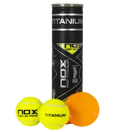 Padelballen NOX Pro Titanium Balls 4 Pack