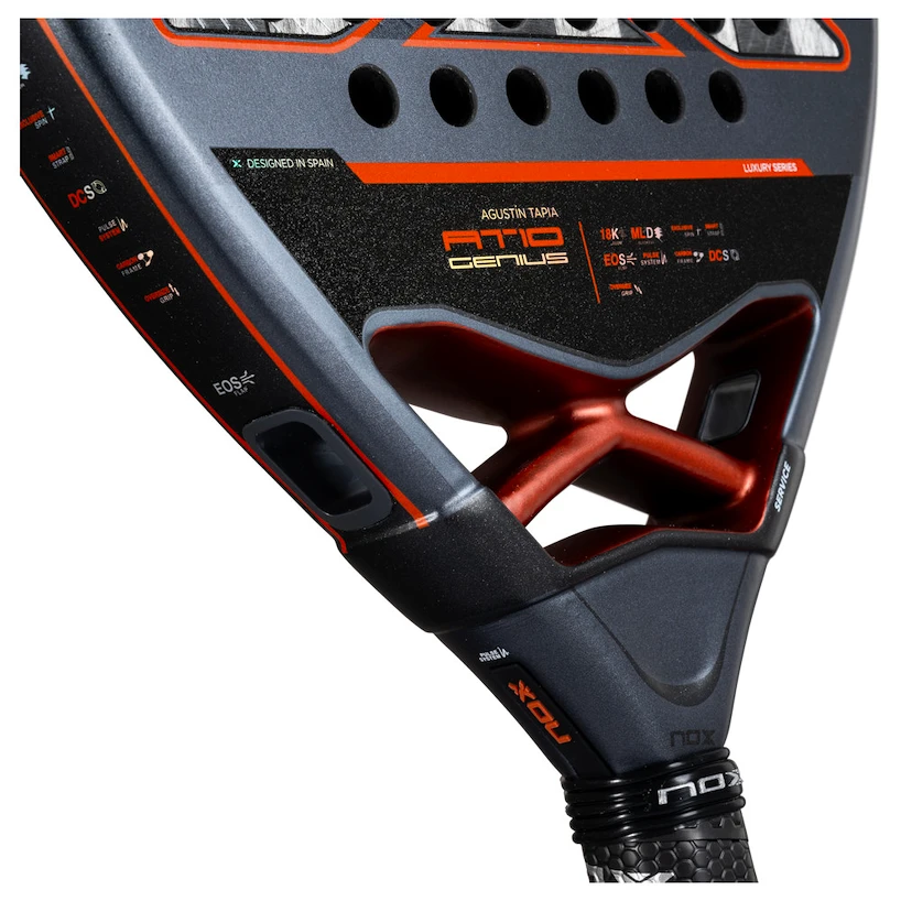 Padelracket NOX  AT10 GENIUS 18K Alum
BY AGUSTIN TAPIA