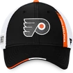 Pet Fanatics Draft Caps  Authentic Pro Draft Structured Trucker-Podium Philadelphia Flyers