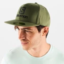 Pet Salomon  Logo Cap Flexfit® Olive Night