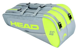 Rackettas Head Core Combi 6R Grey/Neon Yellow