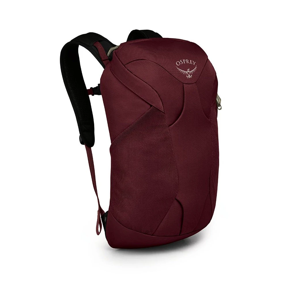 Rugzak OSPREY FARPOINT FAIRVIEW TRAVEL DAYPACK zircon red