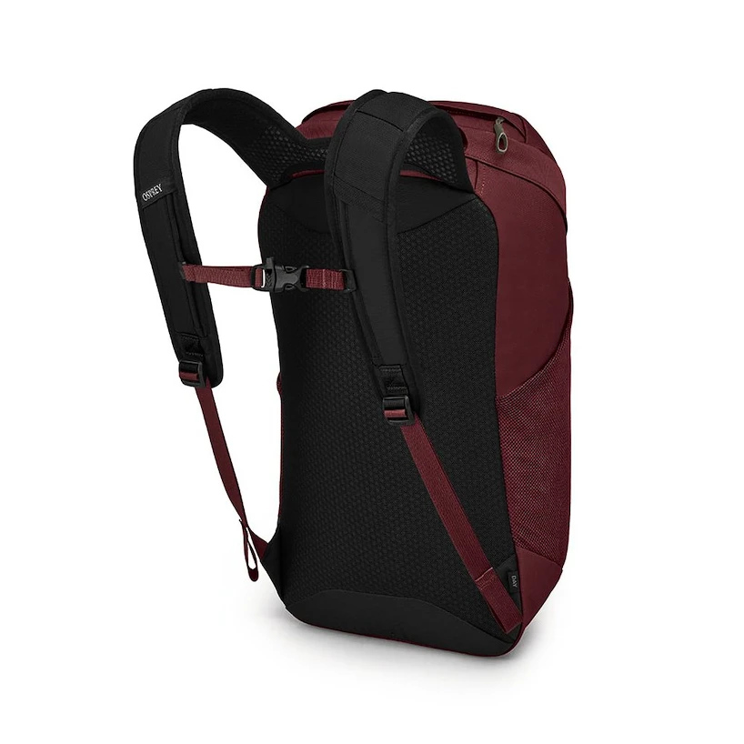 Rugzak OSPREY FARPOINT FAIRVIEW TRAVEL DAYPACK zircon red