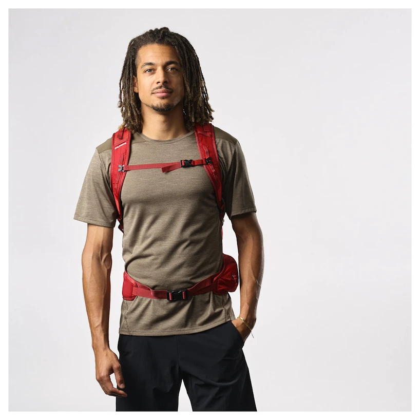 Rugzak Salomon Trailblazer 30 Red Dahlia/High Risk Red