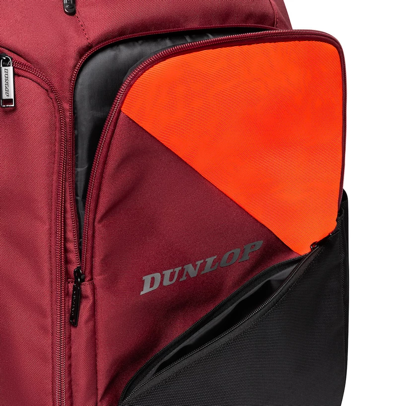 Rugzak voor rackets Dunlop   CX Performance Backpack Black/Red 2024